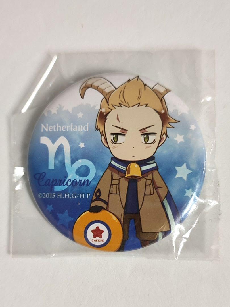 Amazon.co.jp: ヘタリア オランダ 星座 山羊座 缶バッジ : ホビー